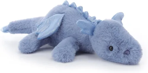 Vista 14 de Apricot Lamb Matcha Dragón Acostado Animales de Peluche para Niños, Juguetes de Peluche Suaves y Lindos para Bebés Niñas y Niños, 11 Pulgadas