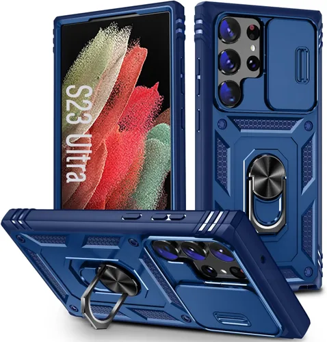 Vista 28 de Funda para Galaxy Note 20 Ultra, a prueba de golpes, resistente a los impactos con cubierta protectora de lente deslizante para Samsung Galaxy Note