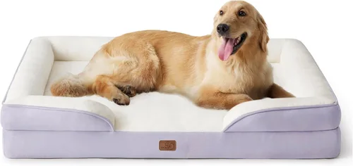 Vista 38 de Bedsure - Cama para gatos de interior, sofá cama lavable para perros muy pequeños, espuma de soporte con funda extraíble y lavable, forro Gris