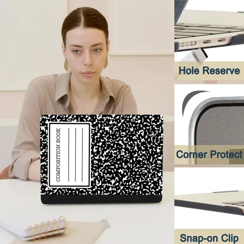 Vista 83 de Funda compatible con MacBook Air de 11 pulgadas 2015-2010 A1465 A1370, diseño impreso de plástico para laptop, carcasa protectora Air de 11.6