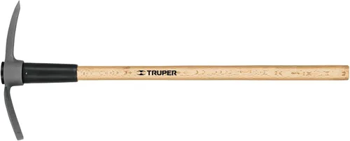 Vista 7 de Azadón cortador Truper 31612 2-1/2 libras, mango de madera, 36", Asa de fibra de vidrio