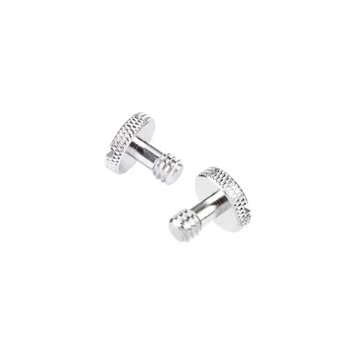 Vista 4 de CAMVATE Tornillo ranurado de 1/4"-20 para placa de liberación rápida de cámara (2 piezas)