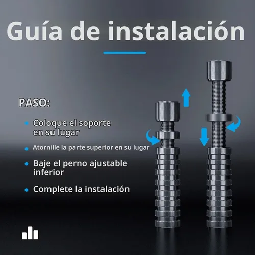 Vista 6 de Soporte de GPU Ausvrkkit, soporte de hundimiento de GPU de 2.75-4.52 pulgadas con lámina antideslizante, soporte de GPU para prevenir el hundimiento