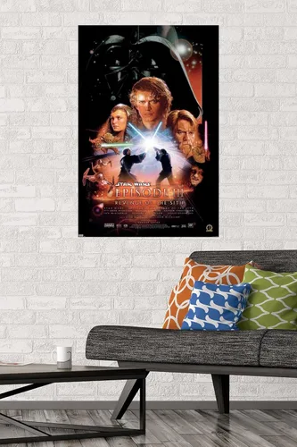 Vista 2 de Trends International 24X36 Star Wars: La Venganza de los Sith - Póster de Pared de Una Hoja, 24.00" x 36.00", Versión Sin Marco