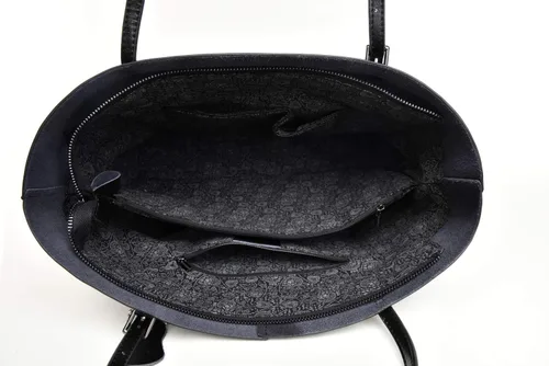 Vista 5 de Covelin cartera grande de cuero genuino, para mujer