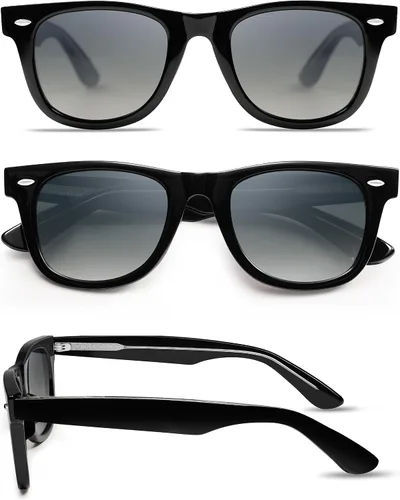 Vista 4 de VANLINKER Gafas de sol cuadradas de moda para hombres y mujeres, gafas de sol clásicas retro VL9766