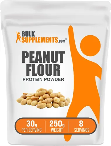 Vista 7 de BulkSupplements. com Polvo de proteína de maní, harina de proteína de maní, sin gluten, 1.06 oz por porción, 17.64 oz (1.1 libras) (paquete de 1)