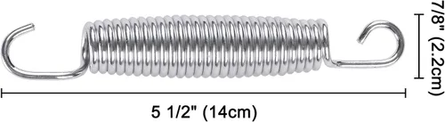 Vista 6 de AW 5.5-8.25inch Trampoline Springs Heavy Duty Galvanized Steel Replacement Springs Trampoline Accessories Trampoline Parts Various