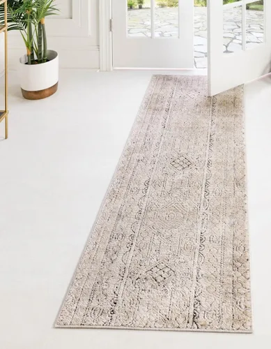 Vista 16 de Unique Loom Portland Collection - Alfombra de área (2 pies 2 pulgadas x 3 pies 1 pulgada, rectangular, marfil / gris)