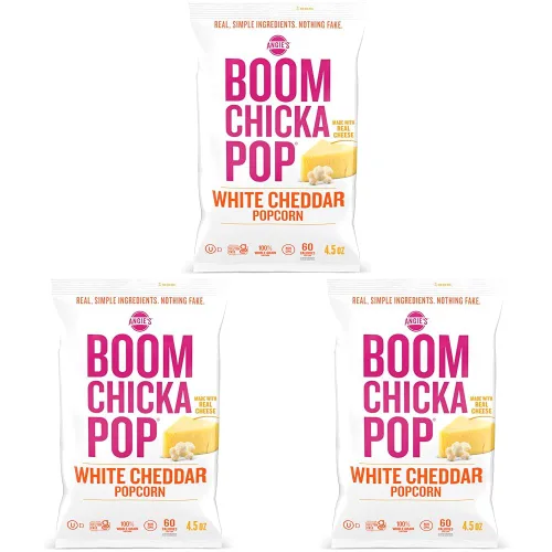 Vista 14 de Angie's Boomchickapop Palomitas de maíz con mantequilla real, 4.4 onzas