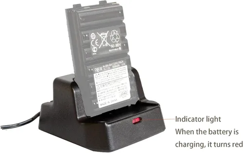Vista 5 de FT-60R Cargador de batería para Yaesu FNB-V83 VX-231 VX-228 VX-230 FNB-V94 FNB-64 FNB-V57 FNB-V67Li Standard Horizon HX270S HX370S Radio CD-47
