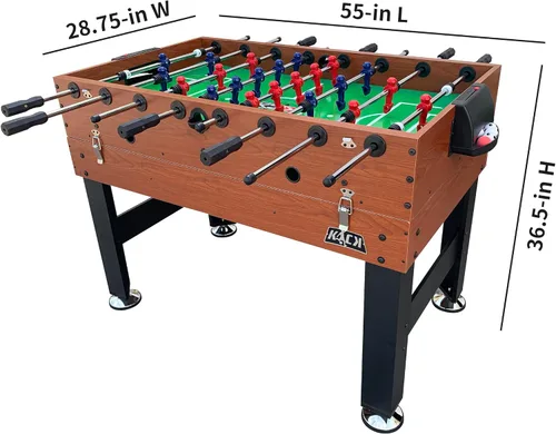 Vista 3 de KICK Trilogy - Mesa de juego múltiple 3 en 1 de 55 pulgadas