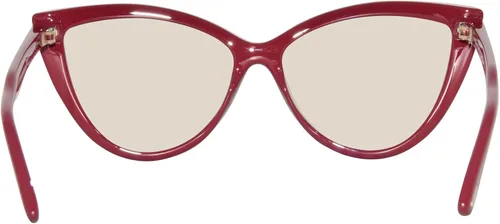 Vista 4 de Tom Ford Gafas graduadas FT 5843 -B 074 Shiny Bordeaux, t LogoBlue Block