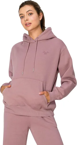 Vista 27 de Cali1850 Cloud Nine - Sudadera con capucha de forro polar para mujer, ajuste relajado, capucha de doble capa, puños y dobladillo acanalados