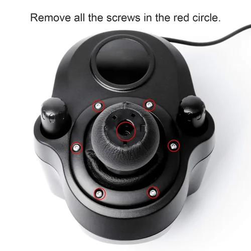 Vista 4 de Sequential Adapter Gearshift Pad for Logitech G25 G27 G29 G920 Gear Shifter Modification Kit