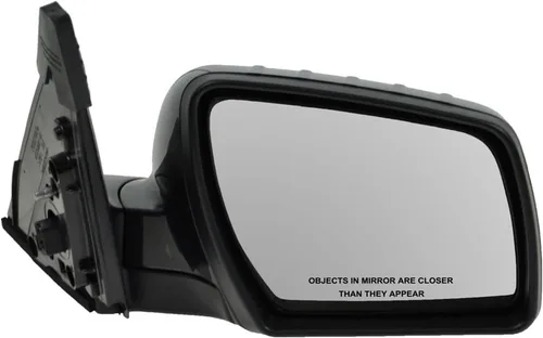 Vista 157 de TRQ Cubierta cromada del espejo manual del lado del pasajero, acabado liso para Volvo VNL 2004-2014 Para Volvo VNL 2004-2014