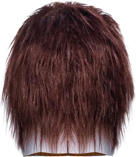 Vista 4 de MAKEATREE Máscara de Halloween de Michael Myers, máscara de látex de terror de película caliente, máscara de cabeza completa con pelo