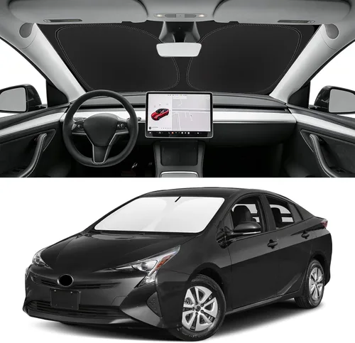 Vista 31 de Parasol plegable para parabrisas visor solar para ventana frontal accesorios de automóvil