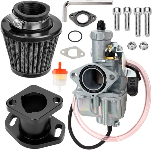 Vista 13 de FVRITO - Carburador de alto rendimiento VM22 de 26 mm para Predator 212cc 196cc Coleman CT200U BT200X Mini Bike KT196 Go Kart GX160 GX200 6.5hp