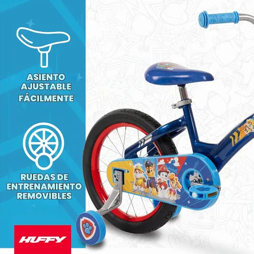 Vista 3 de Huffy Paw Patrol Azul satinado