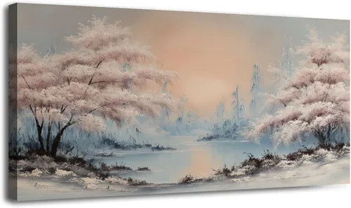 Vista 8 de 30"x 60" Large Wall Art Wall Decor Living Room Canvas Art Bedroom Office Black White Painting Picture Print on Canvas Wall Art for Living Room