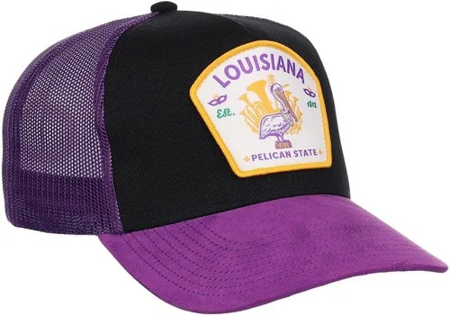 Vista 3 de Local Crowns Gorra con parche de Louisiana