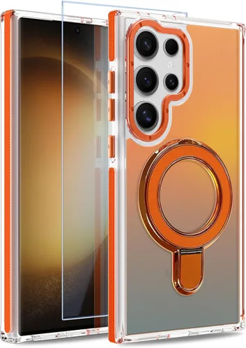 Vista 97 de Funda magnética para Google Pixel 10 Pro XL [compatible con Magsafe] [bonito diseño fluorescente de moda] a prueba de golpes, delgada, translúcida