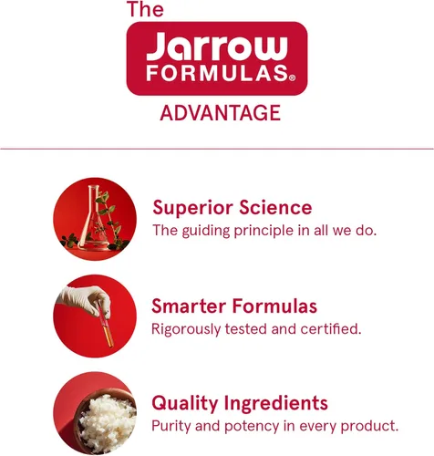 Vista 8 de Jarrow Formulas L-Carnitina 500 mg - Cofactor importante para la producción de energía (ATP) a partir de grasas - L-carnitina como tartrato