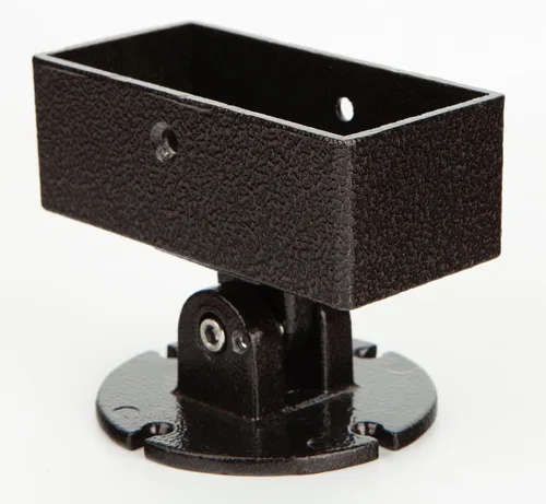 Vista 9 de Soportes de conector de barandilla giratoria (paquete de 2) – Soporte de poste en ángulo de aluminio de 3.6 x 1.6 pulgadas para cubierta, escaleras