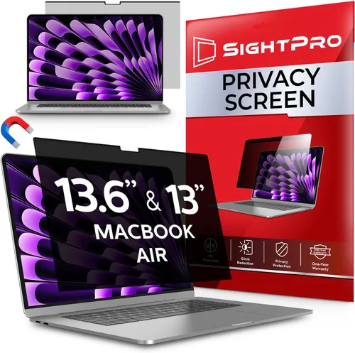 Vista 13 de SightPro Protector de Pantalla Magnético de Privacidad para MacBook Pro de 13 Pulgadas (2016, 2017, 2018, 2019, 2020, 2021, 2022, M1, M2) Filtro