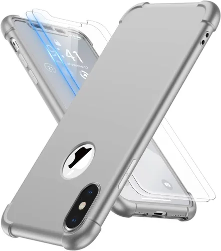 Vista 16 de ORETECH Funda para iPhone XR, con [2 x Protectores de Pantalla] [Prueba de Caídas de Grado Militar de 10 Pies] [Protección de Cámara] 360° A Prueba