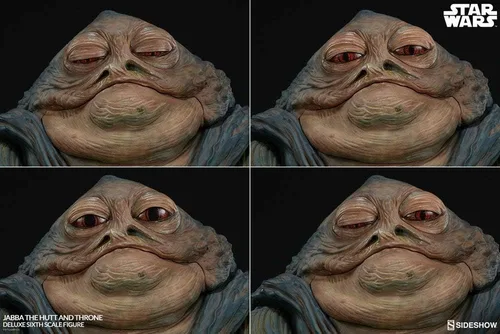 Vista 5 de Sideshow Collectibles Star Wars Jabba The Hutt Throne Deluxe - Figura de escala 1/6