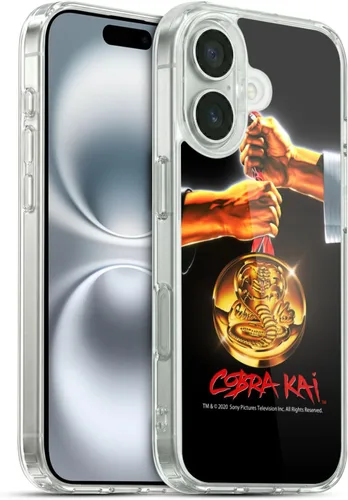 Vista 88 de Head Case Designs Funda de gel suave con licencia oficial de Cobra Kai Gold Medal Graphics compatible con Apple iPhone 7 Plus/iPhone 8 Plus