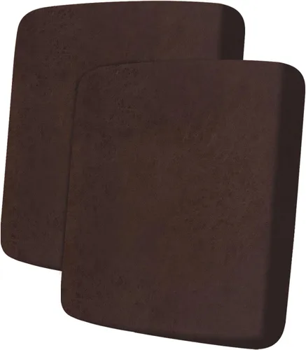 Vista 93 de ANARACHON Fundas de cojín de sofá con aspecto de cuero, juego de fundas de asiento de sofá, protector de muebles para sillón seccional, sofá biplaza