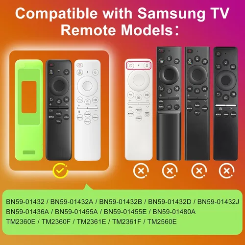 Vista 2 de Funda para Samsung - Funda para control remoto de TV (2 unidades)