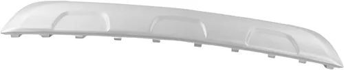Vista 8 de Akozon Reemplazo de panel de cenefa de placa inferior de parachoques trasero para 2016 a 2022 - Parte inferior del coche (plateado)