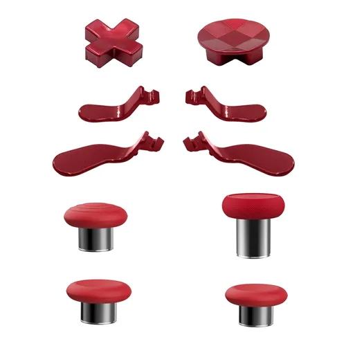 Vista 2 de EASEGMER Replacement Magnetic Joysticks for Xbox Elite Controller Series 2 Core, 10 in 1 Plating Accessories Including 4 Swap Thumbsticks ,4