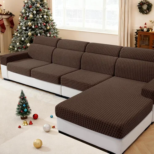 Vista 54 de MAXIJIN Fundas de cojín elásticas de terciopelo para sofá, funda de cojín suave de repuesto para sofá de dos plazas, protector de asiento