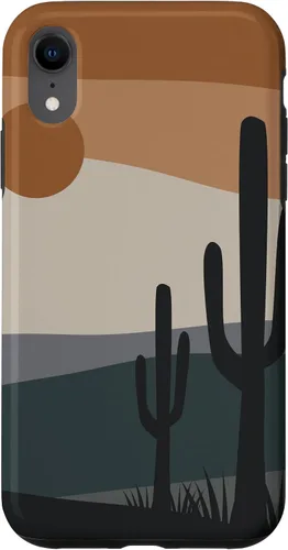 Vista 25 de Cute Desert Cactus Terracotta Southwestern Aesthetic Boho Case for iPhone 17