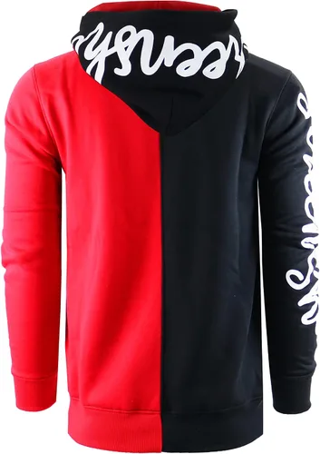Vista 58 de SCREENSHOT Sudadera urbana de forro polar para hombre, diseño de dibujos animados de animación, parche bordado de gel