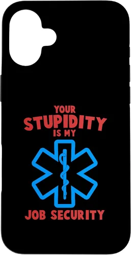 Vista 20 de iPhone 13 divertido su estupidez mi trabajo seguridad EMS EMT Paramedic Case