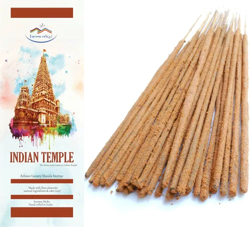Vista 14 de Oudh - Incienso Masala de lujo artesanal – Incienso hecho a mano de larga combustión de 20+ varillas, aroma divino para el hogar y la meditación