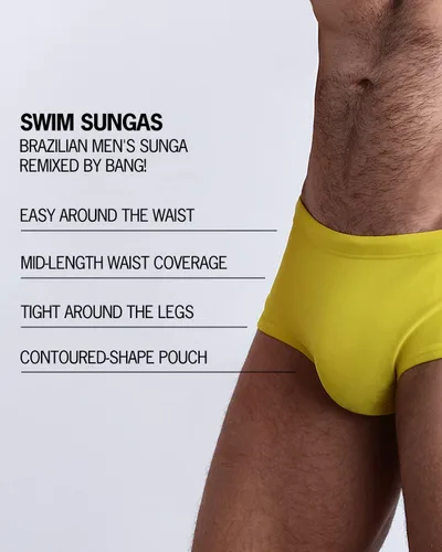 Vista 3 de BANG Men's Swimwear - Swim Sunga - Sexy Fit Brazilian Men's Sunga Swimsuit