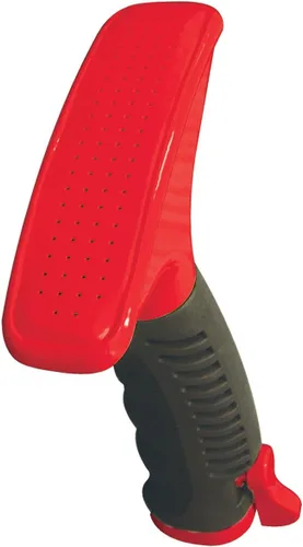Vista 8 de Dramm ColorStorm - Boquilla de pulverización de ventilador prémium para manguera de jardín, válvula de control de pulgar de un toque, construcción
