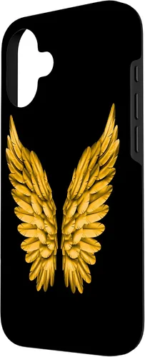 Vista 2 de Funda de ángel para iPhone 16 con alas de ángel Freedom Guardian para hombres y mujeres