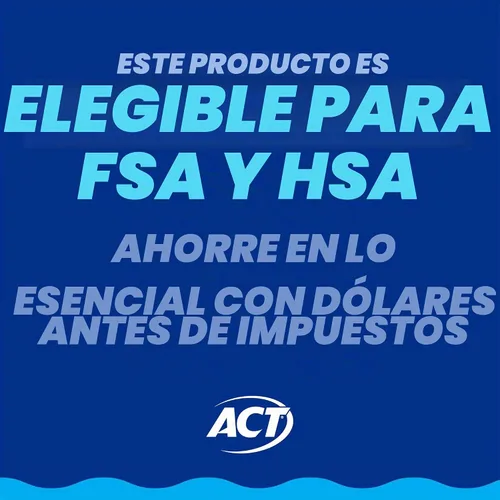 Vista 9 de ACT Goma hidratante de boca seca, 20 piezas, con xilitol, menta calmante