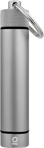 Vista 8 de ONGROK Tubo de almacenamiento premium, llavero, tamaño de bolsillo, hermético, soporte de metal de aluminio y estuche, Negro, Grande, Moderno
