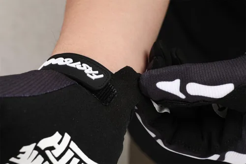 Vista 4 de Skeleton Cool - Guantes de motocicleta para motocicleta, dedos completos, todoterreno, deportes al aire libre para hombres y mujeres y montañismo
