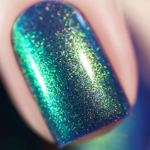 Vista 7 de Vishine Esmalte de uñas de gel holográfico, Galaxy Glossy Chameleon, juego de esmaltes de gel con purpurina, esmalte de gel brillante, salón de arte