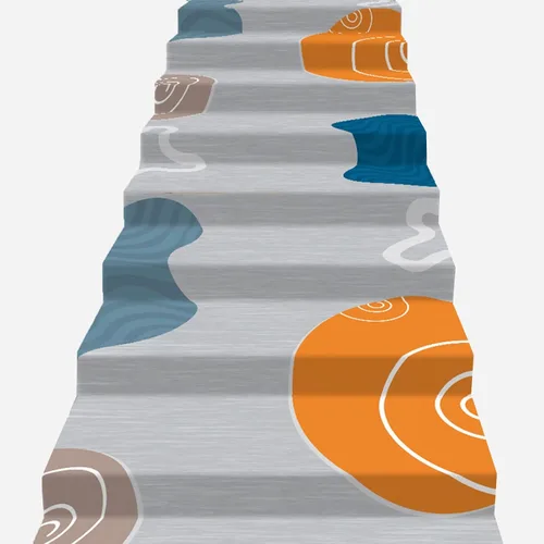 Vista 8 de Alfombra para peldaños de escalera, almohadillas antideslizantes para escaleras, alfombras de protección autoadhesivas de rollo completo